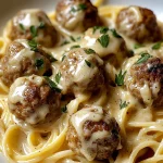 Creamy Parmesan Meatballs