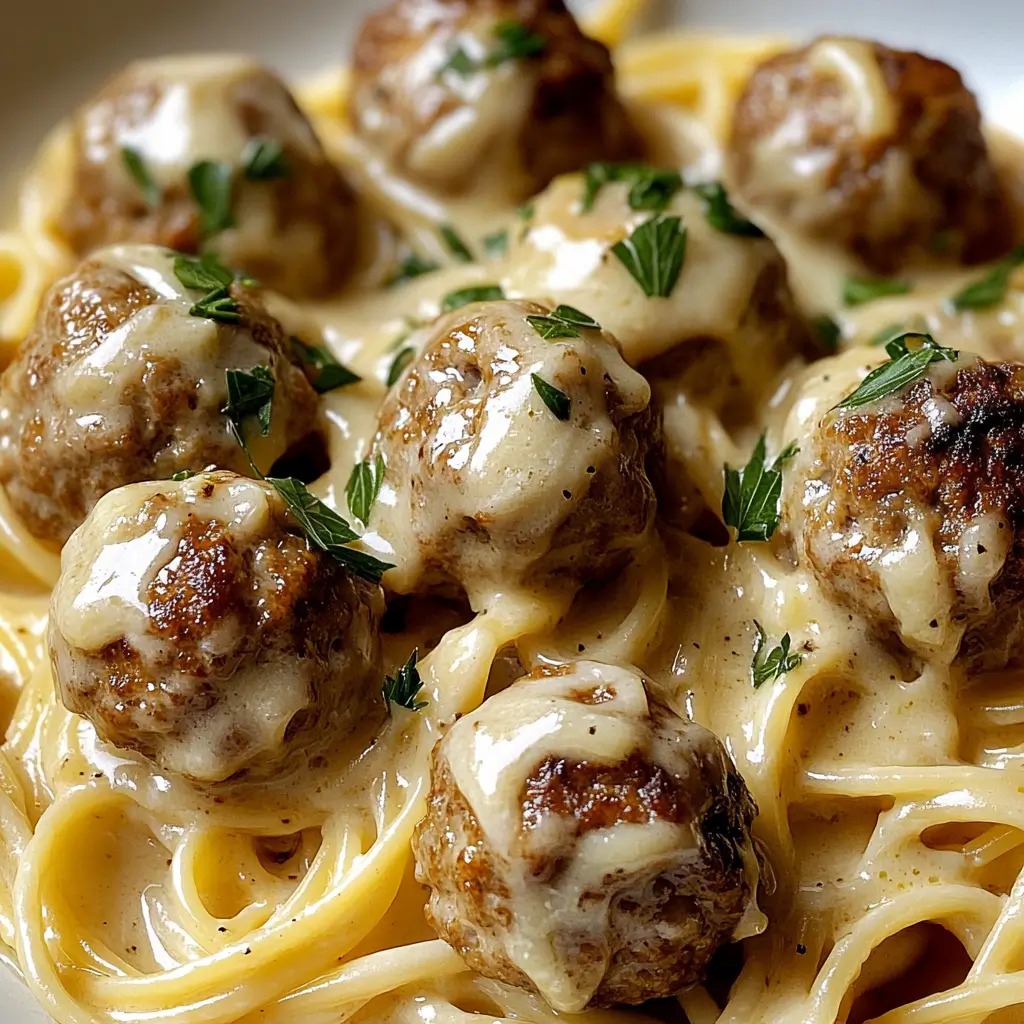 Creamy Parmesan Meatballs
