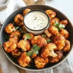 Buffalo Cauliflower Bites