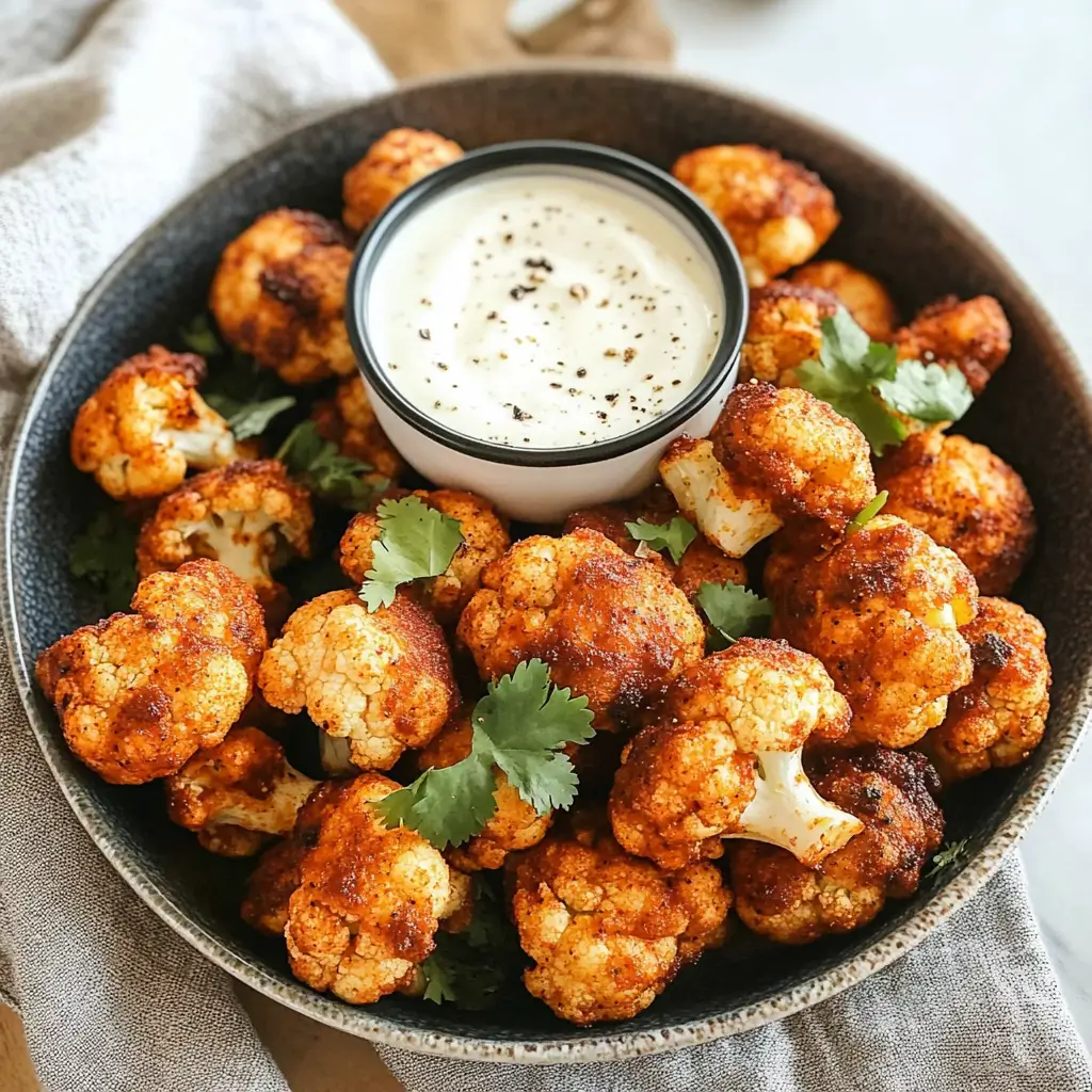 Buffalo Cauliflower Bites