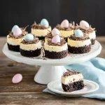 Bird’s Nest Mini Cheesecakes