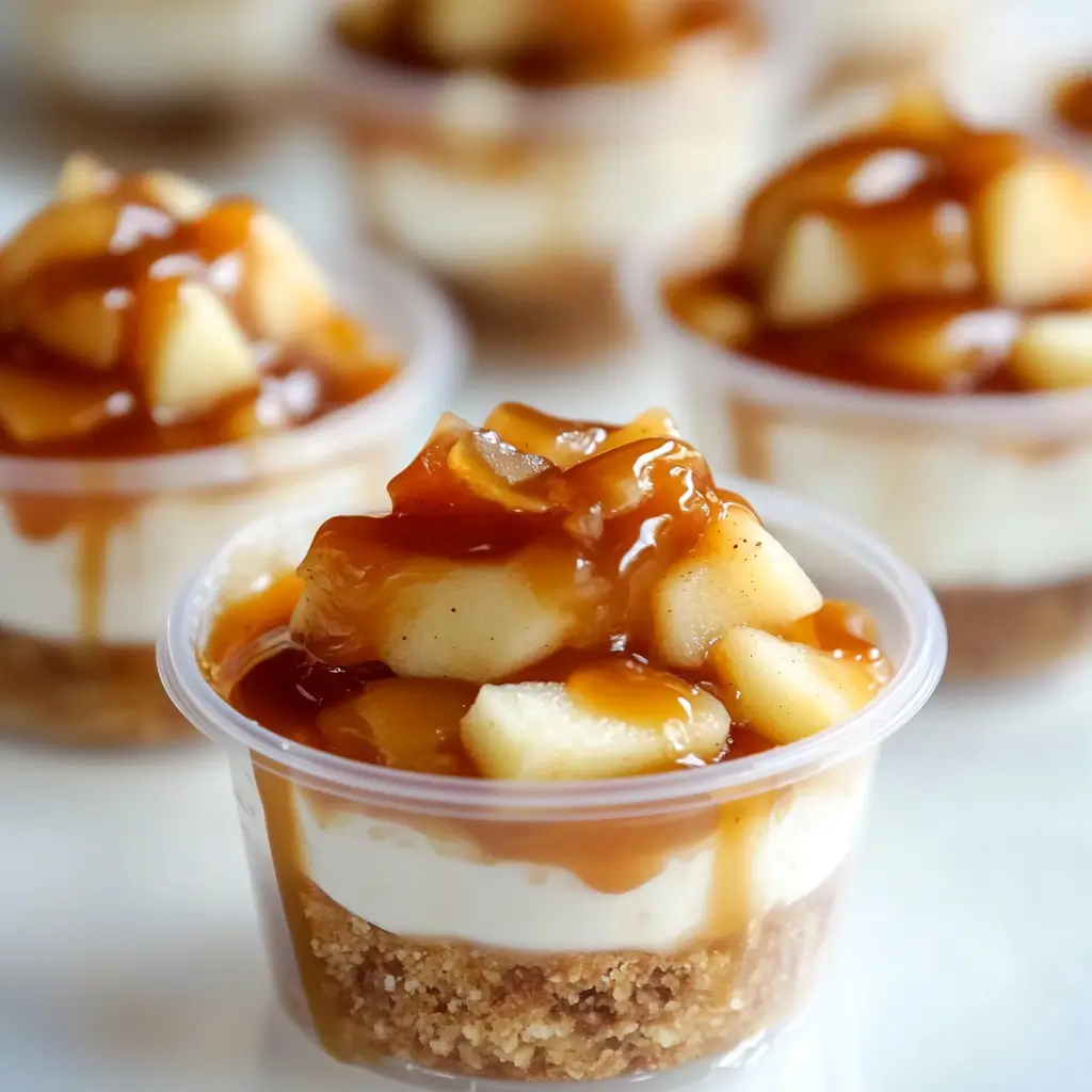Caramel Apple Dessert Cups