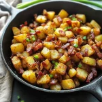 Crispy breakfast potatoes