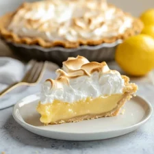 Lemon Meringue Pie Recipe – Easy, Tangy, and Perfectly Sweet