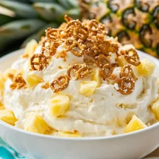 Pineapple Pretzel Fluff – Easy No-Bake Dessert Recipe