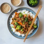 Teriyaki Turkey & Veggie Bowls