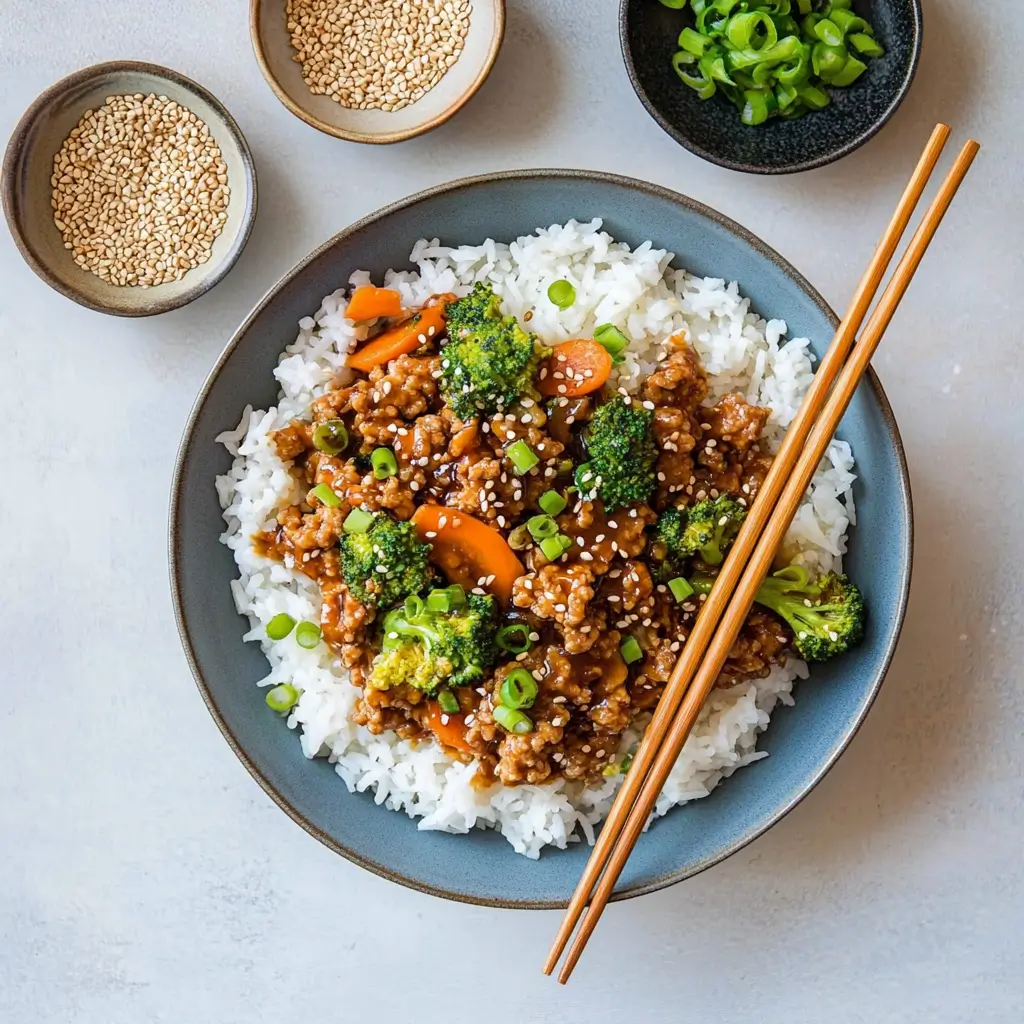Teriyaki Turkey & Veggie Bowls