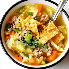 Egg Roll Soup Recipe – A Cozy, Flavorful One-Pot Meal