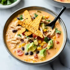 Chicken Taco Soup – Creamy, Flavorful & Easy One-Pot Recipe