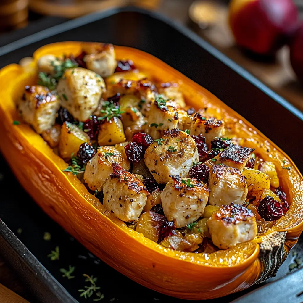 Stuffed Butternut Squash