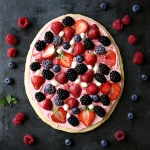 Easter Egg Fruit Pizza
