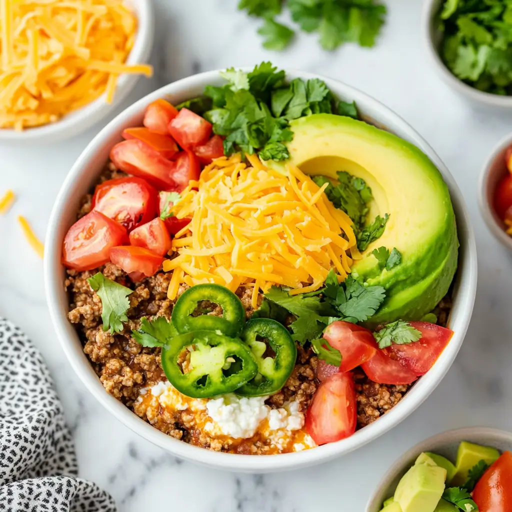 Cottage Cheese Taco Bowl