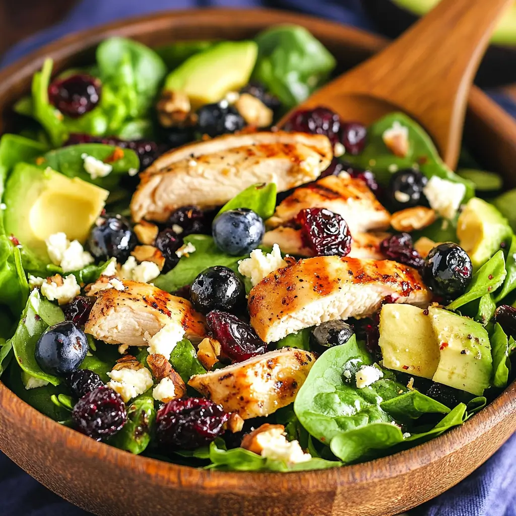 Chicken Blueberry Feta Salad