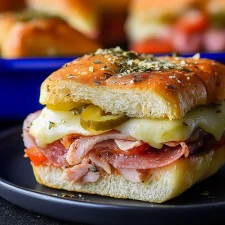 Easy Italian Sliders Recipe – Cheesy & Perfect Party Appetizer