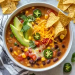 Creamy Mexican-Inspired Tortilla Soup