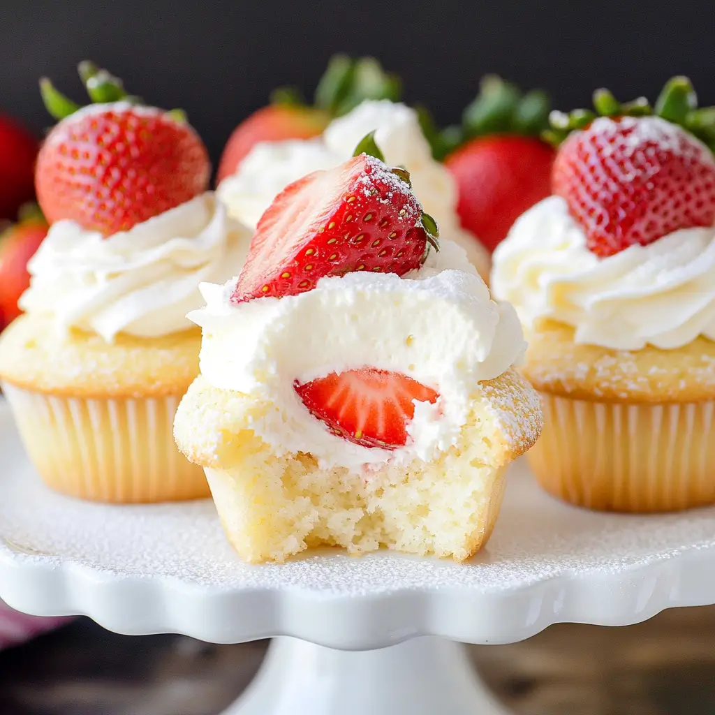 Strawberry Cupcakes Recipe