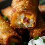 Cheesy Egg Rolls