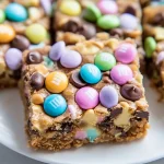 M&M Easter Cookie Bars