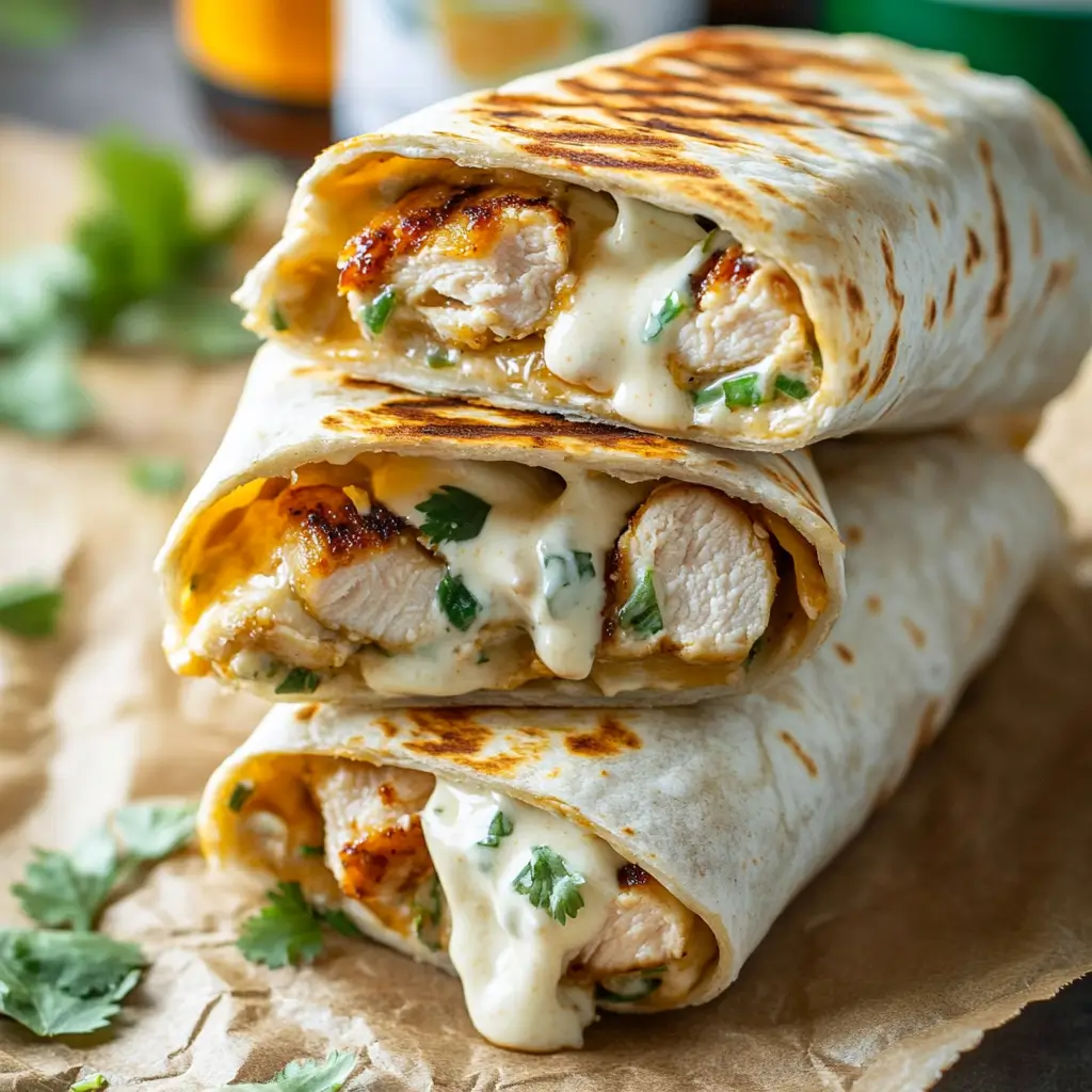 Chicken Ranch Wraps