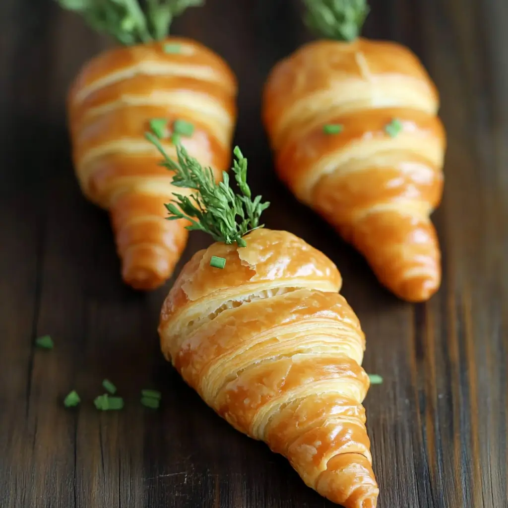 Carrot Crescent Rolls