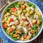 Creamy Chicken Caesar Pasta