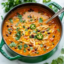 Chicken Enchilada Soup – Creamy, Cheesy & Easy to Make