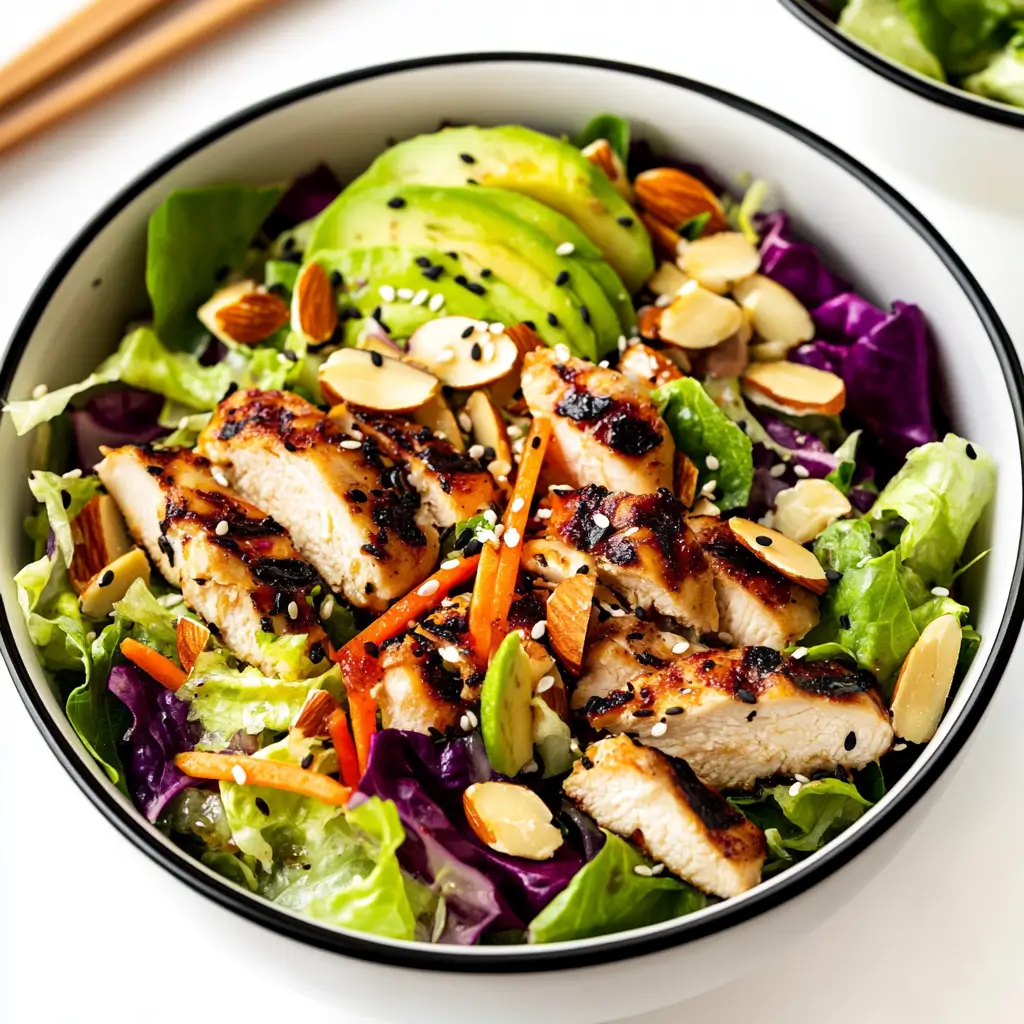 Crispy Sesame Chicken Salad