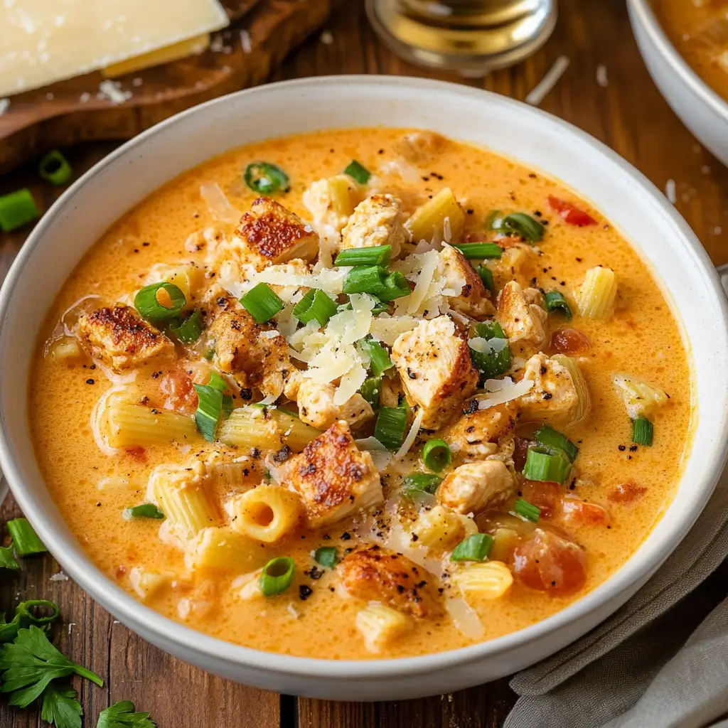 Creamy Cajun Chicken Soup