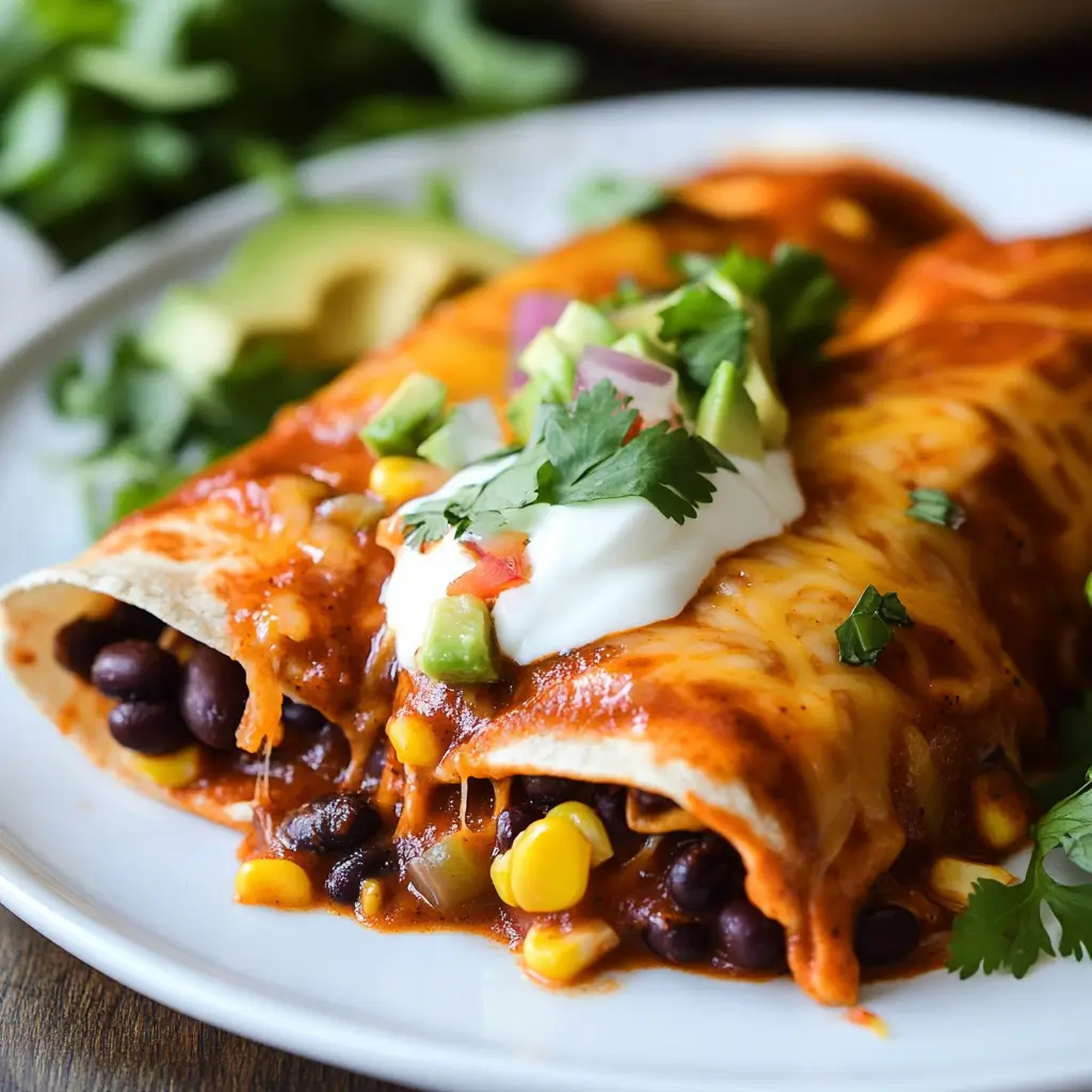 Black Bean Enchiladas