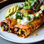 Vegetarian Black Bean Enchiladas