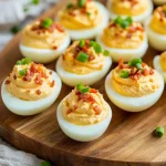 Bacon Pimento Deviled Eggs