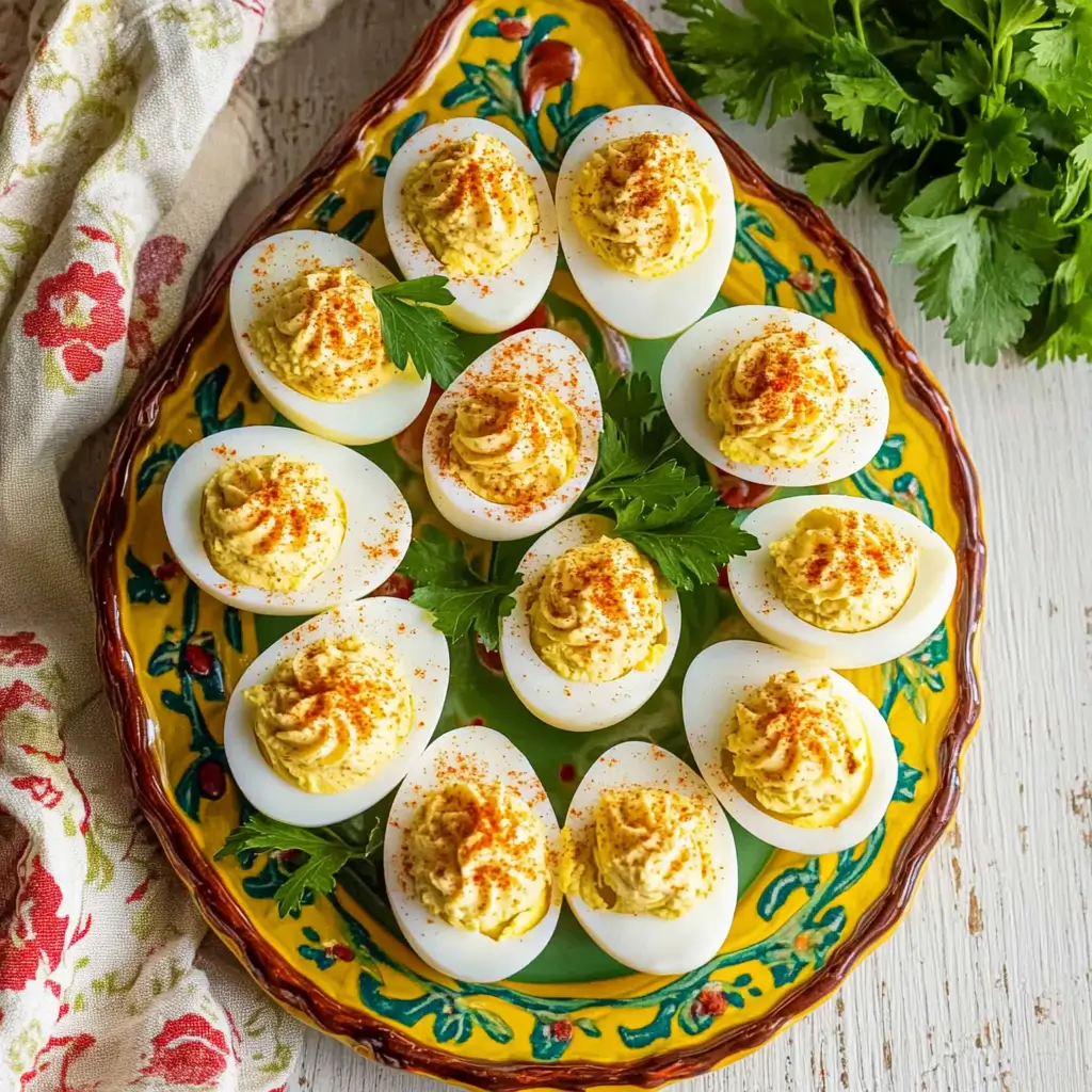 Classic deviled eggs