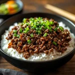 Korean Ground Beef Bowls