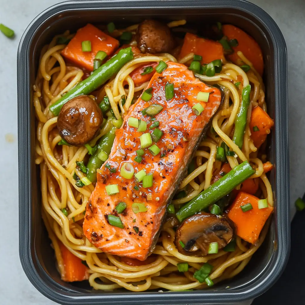 Baked Honey Soy Salmon