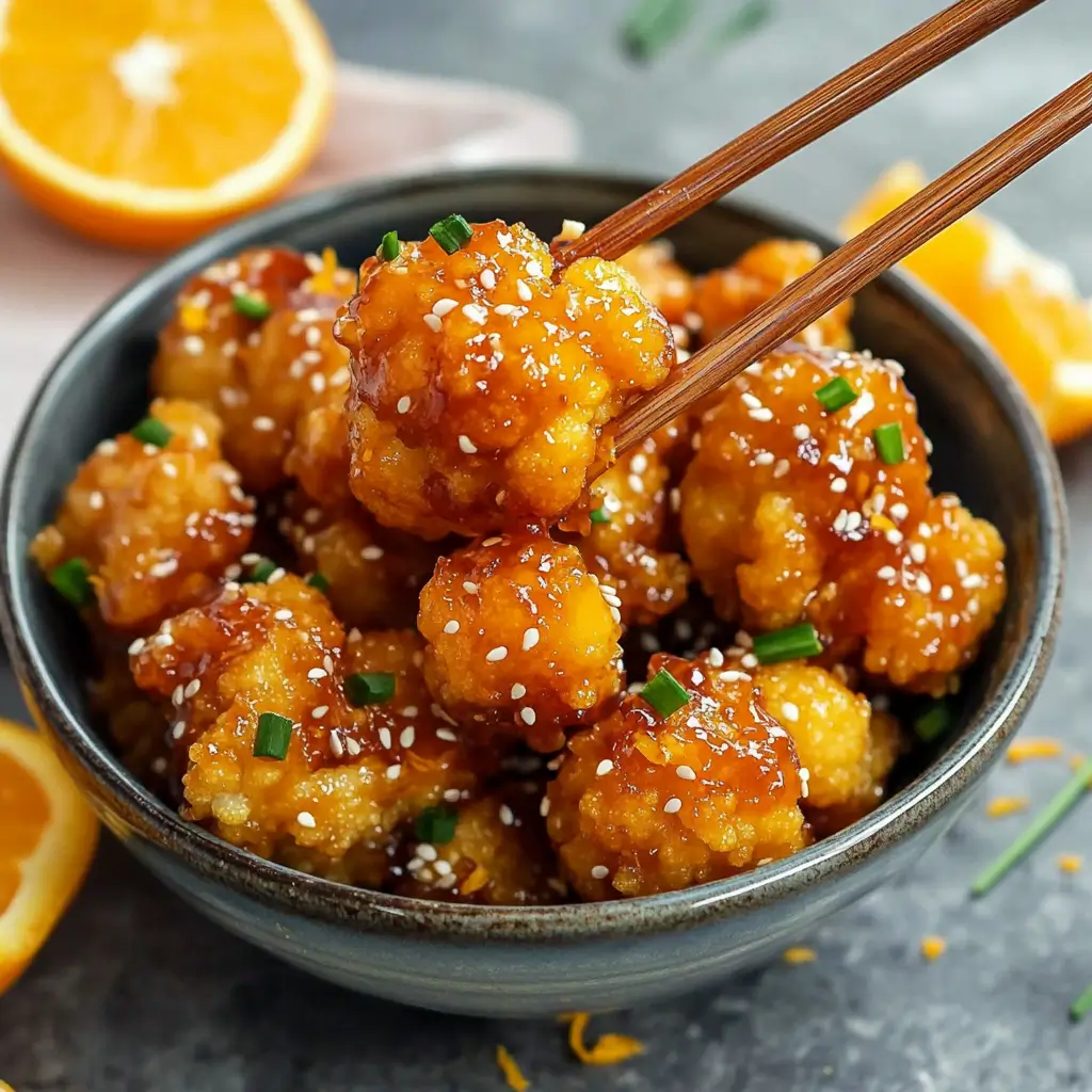 Crispy Orange Cauliflower