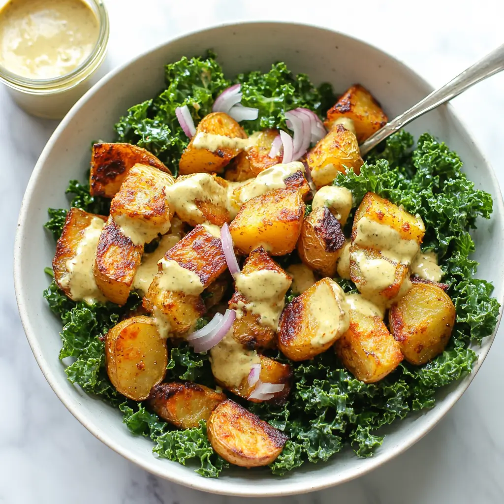 Roasted Potato & Kale Bowl
