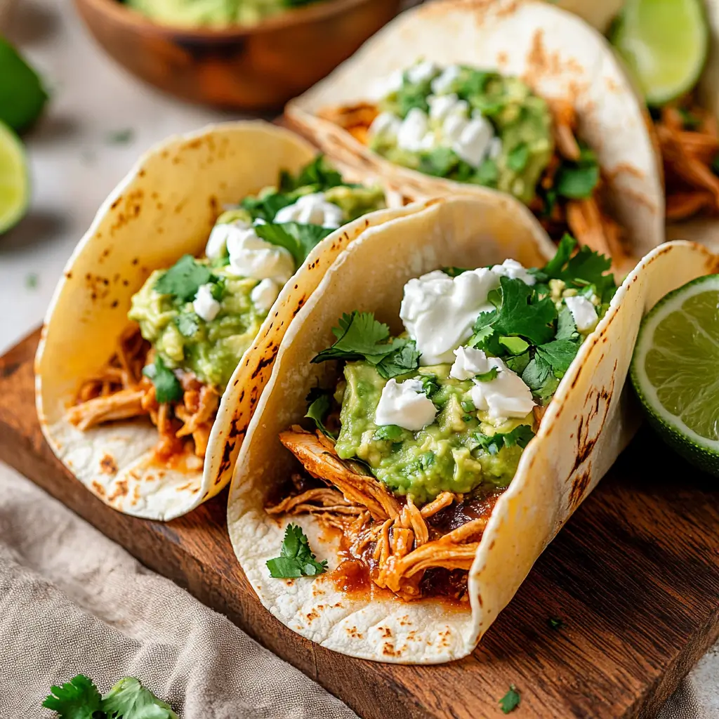 Crockpot Chicken Tacos