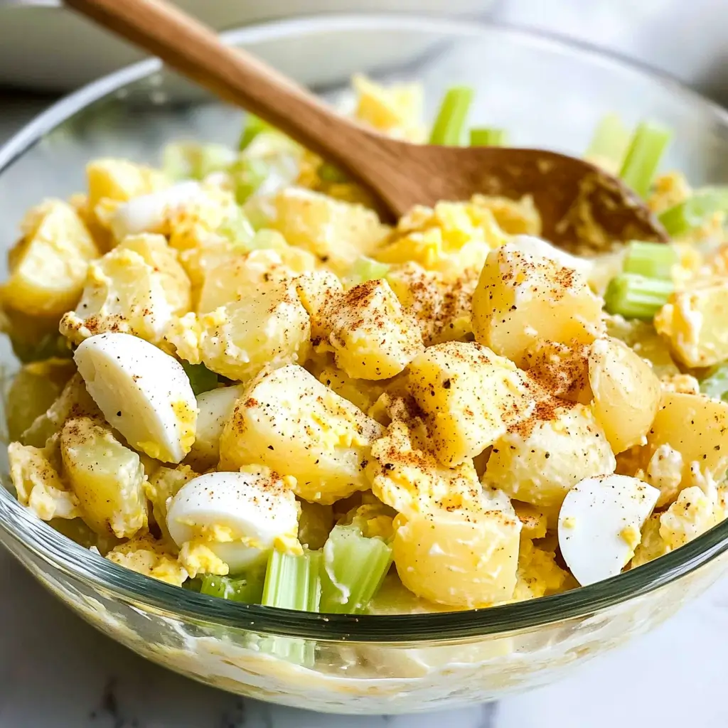 Old-fashioned potato salad
