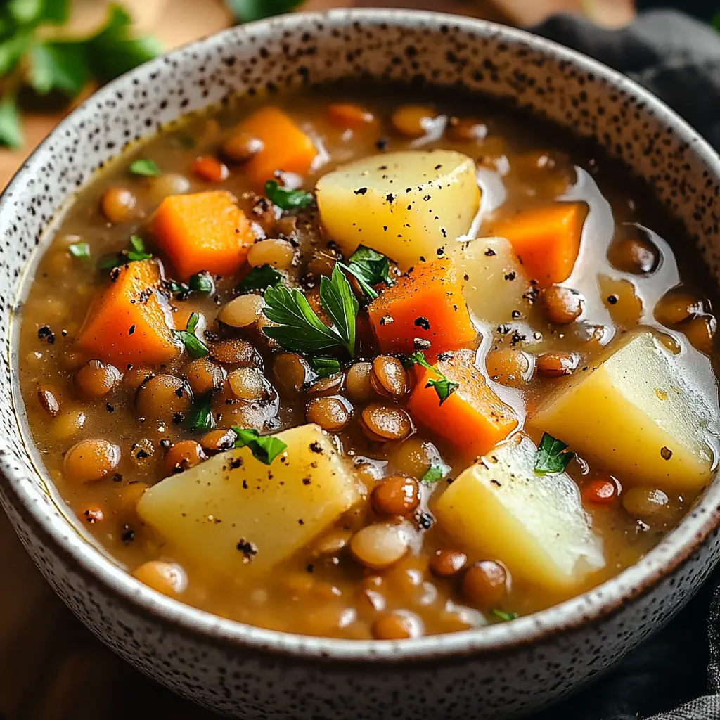Lentil and Potato Soup