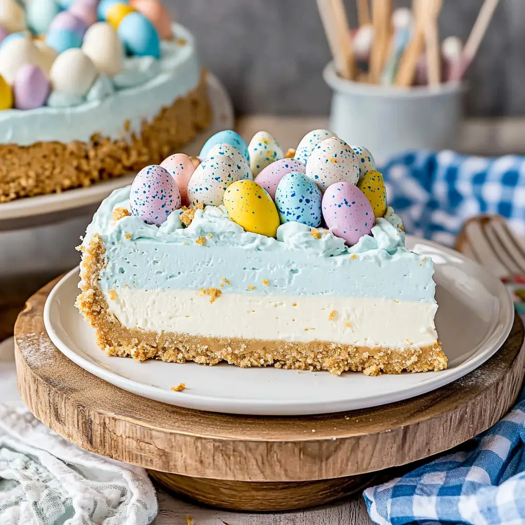 Easter Egg Cheesecake