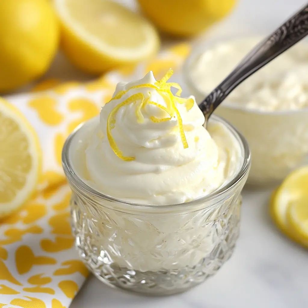 Easy Lemon Mousse