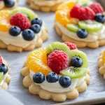 Fruit-Topped Sugar Cookies