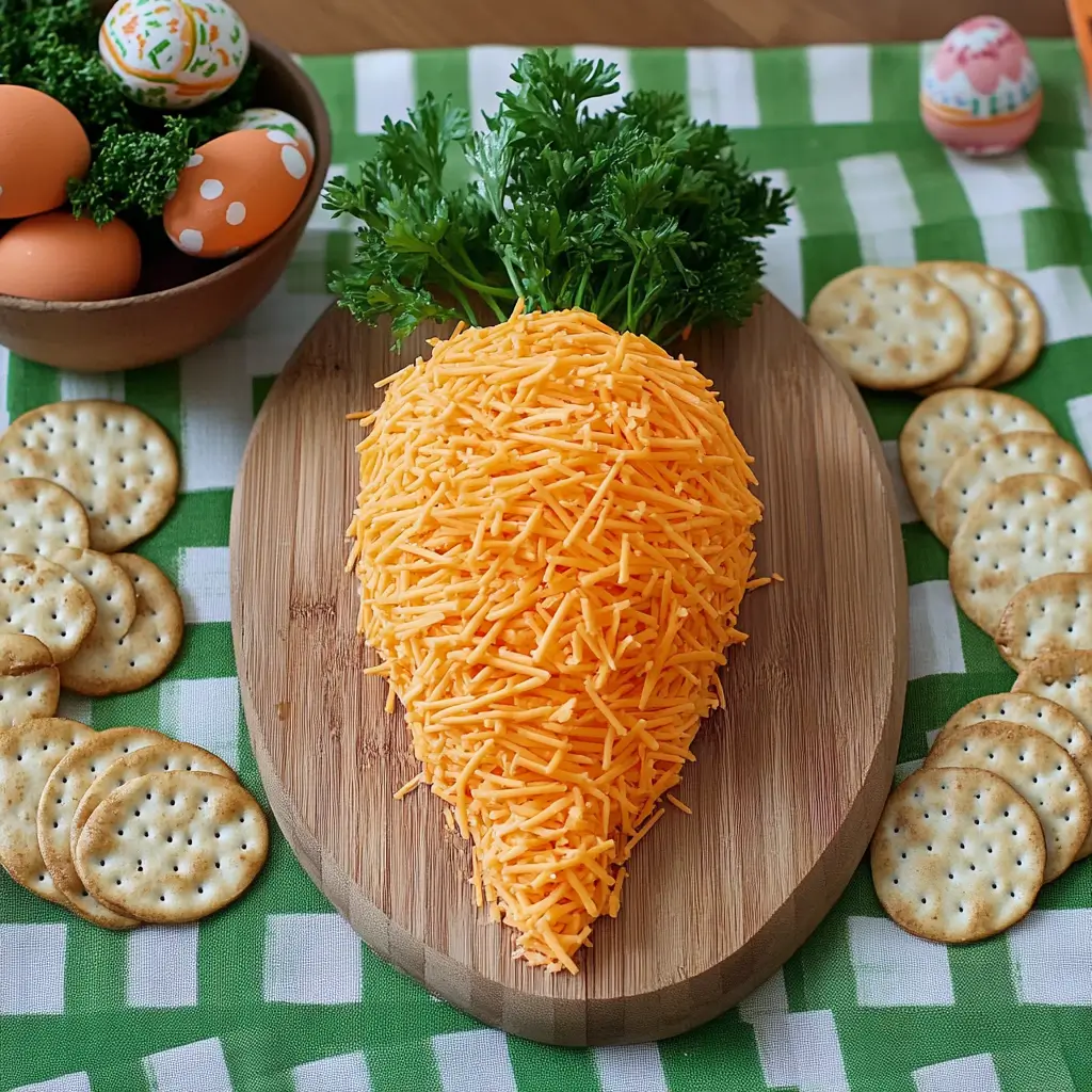 Easter Carrot Cheese Ball