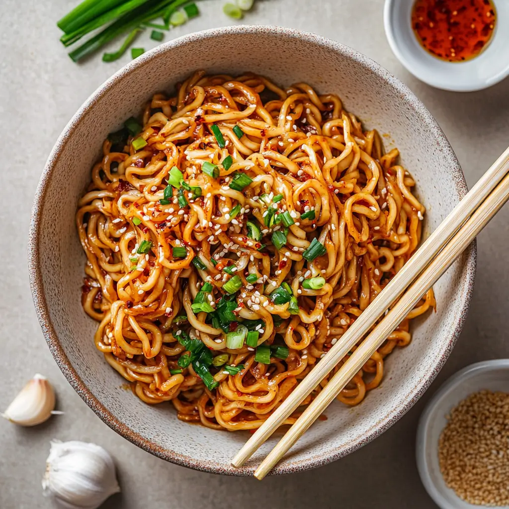 Garlic Chili Oil Noodles