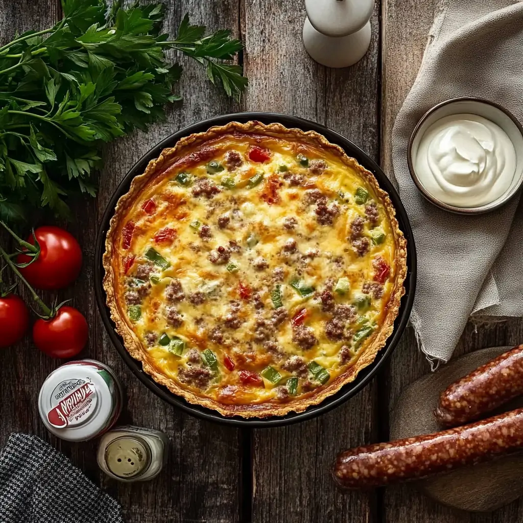 Cheesy Sausage Breakfast Bake
