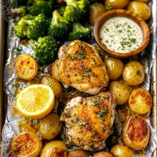 Lemon Garlic Chicken – Easy Flavorful One-Pan Chicken Recipe