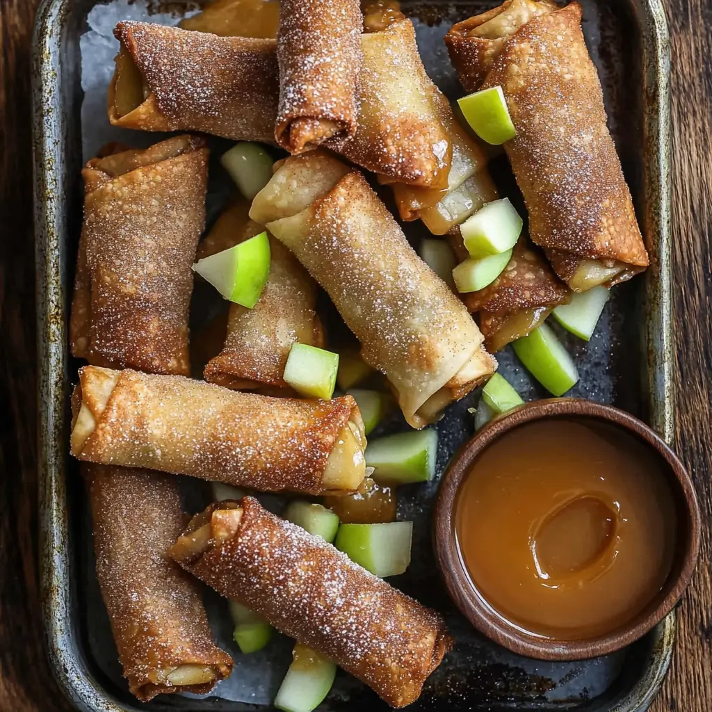 Crispy Apple Pie Rolls