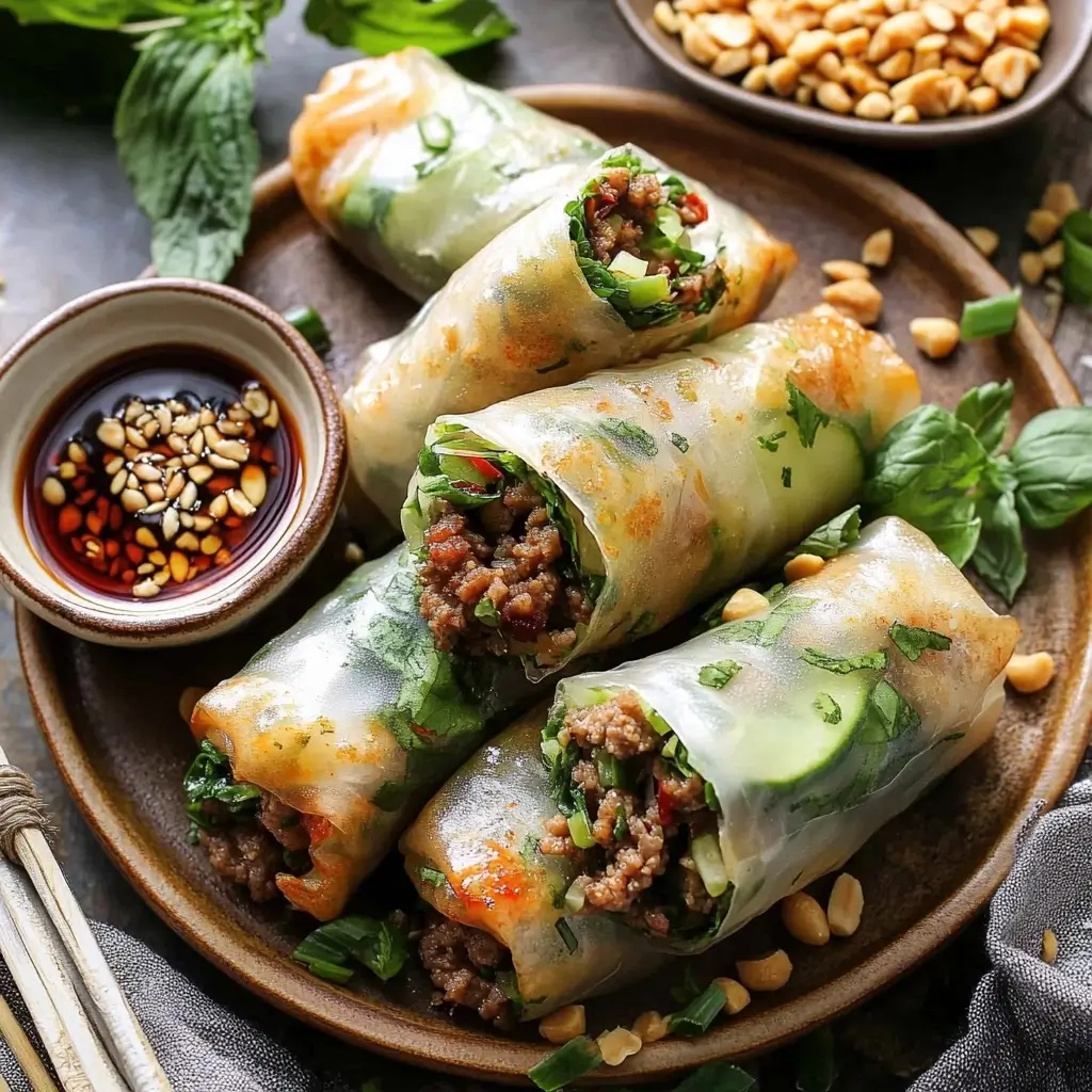 Thai beef tortilla