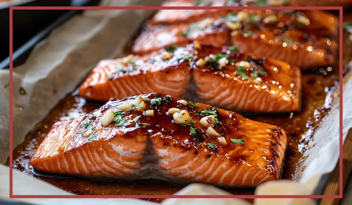 Glazed Baked Salmon