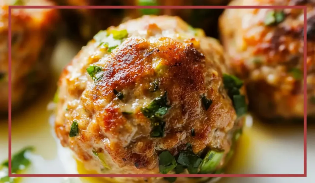 turkey zucchini meatballs
